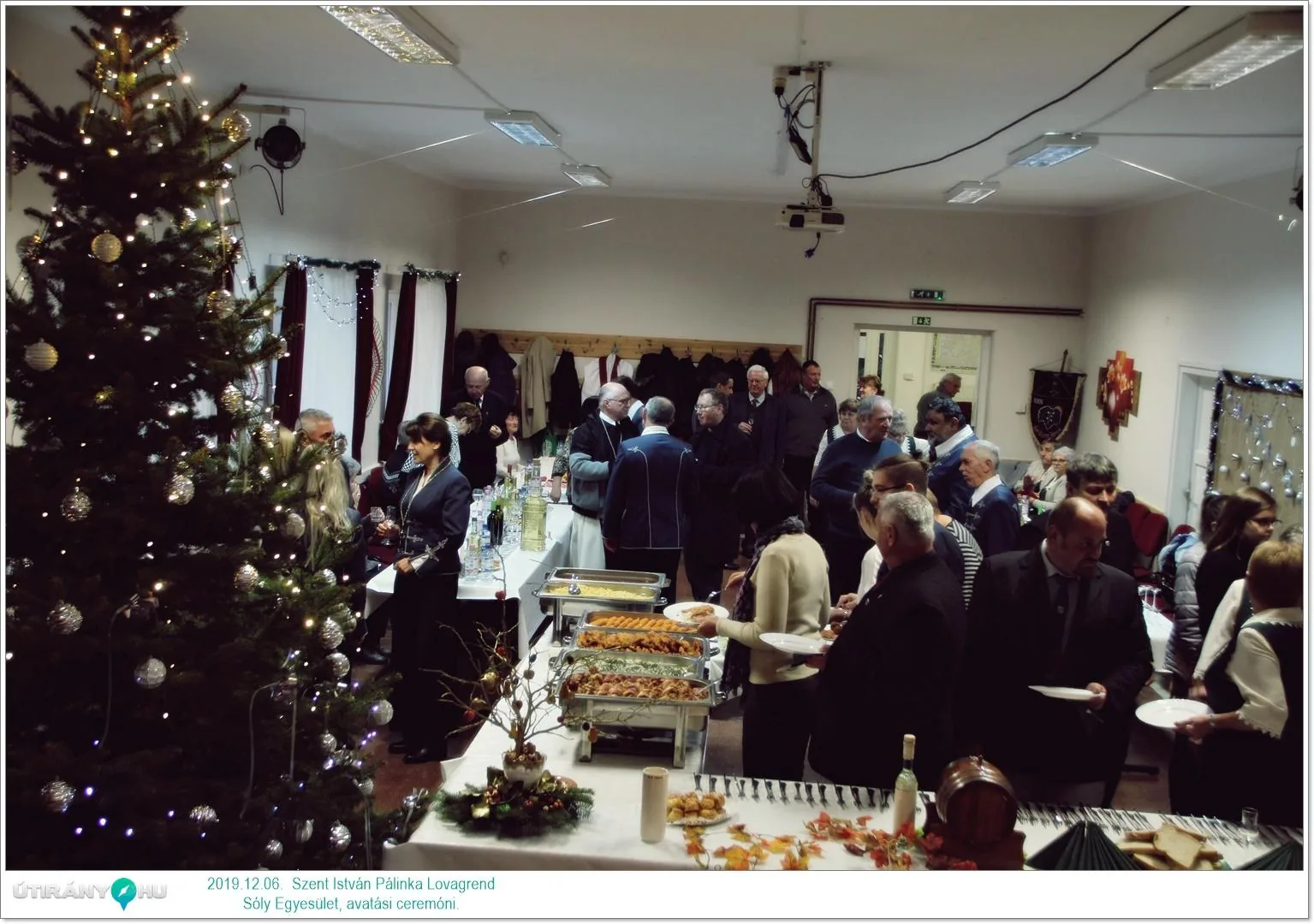 Szent István Pálinka Lovagrend alakuló és avatási ceremónia