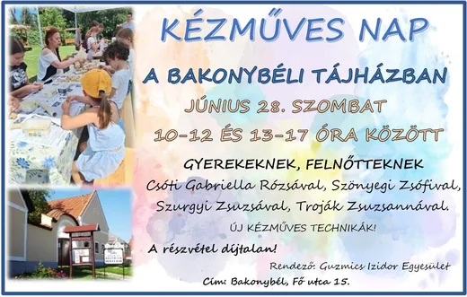 'KÉZMŰVES NAP' cikk borítóképe