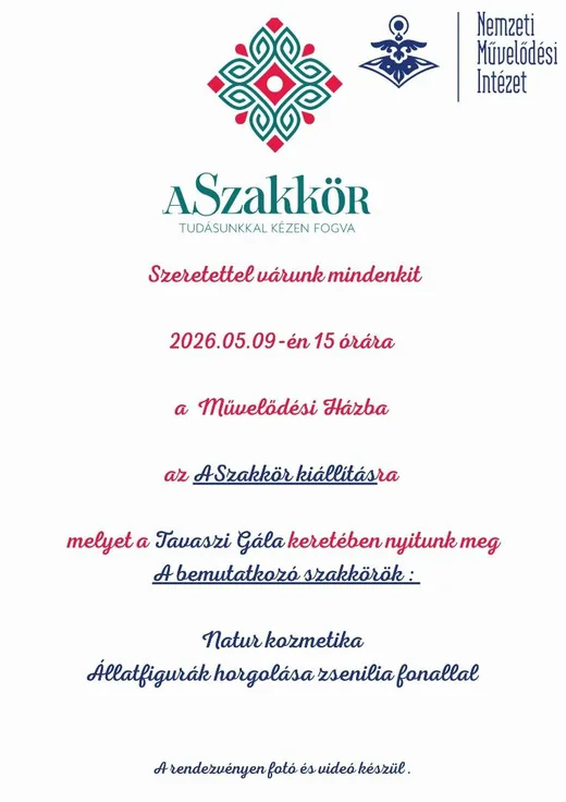 'A Szakkör kiállítás' cikk borítóképe