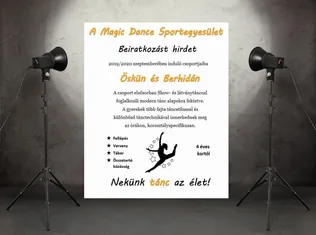 Magic Dance beiratkozás borítóképe