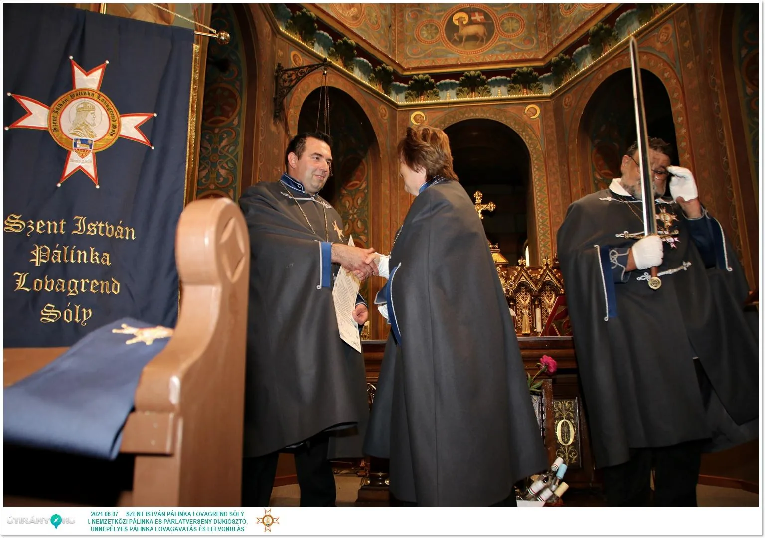 Díjkiosztó, szentelés, avatás, felvonulás