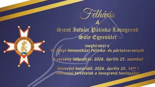 VI. Sólyi Nemzetközi Pálinka - és Párlatverseny borítóképe