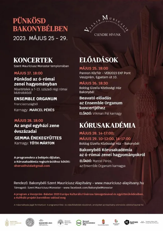 'Pünkösd Bakonybélben' cikk borítóképe