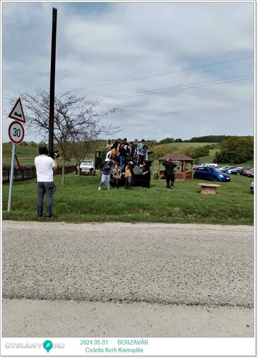 Borzavár Csárda Kerti Kismajális