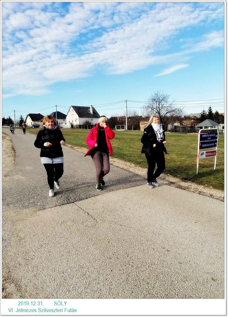 VI. Szilveszteri jelmezes futás. Fotók: Önkormányzat