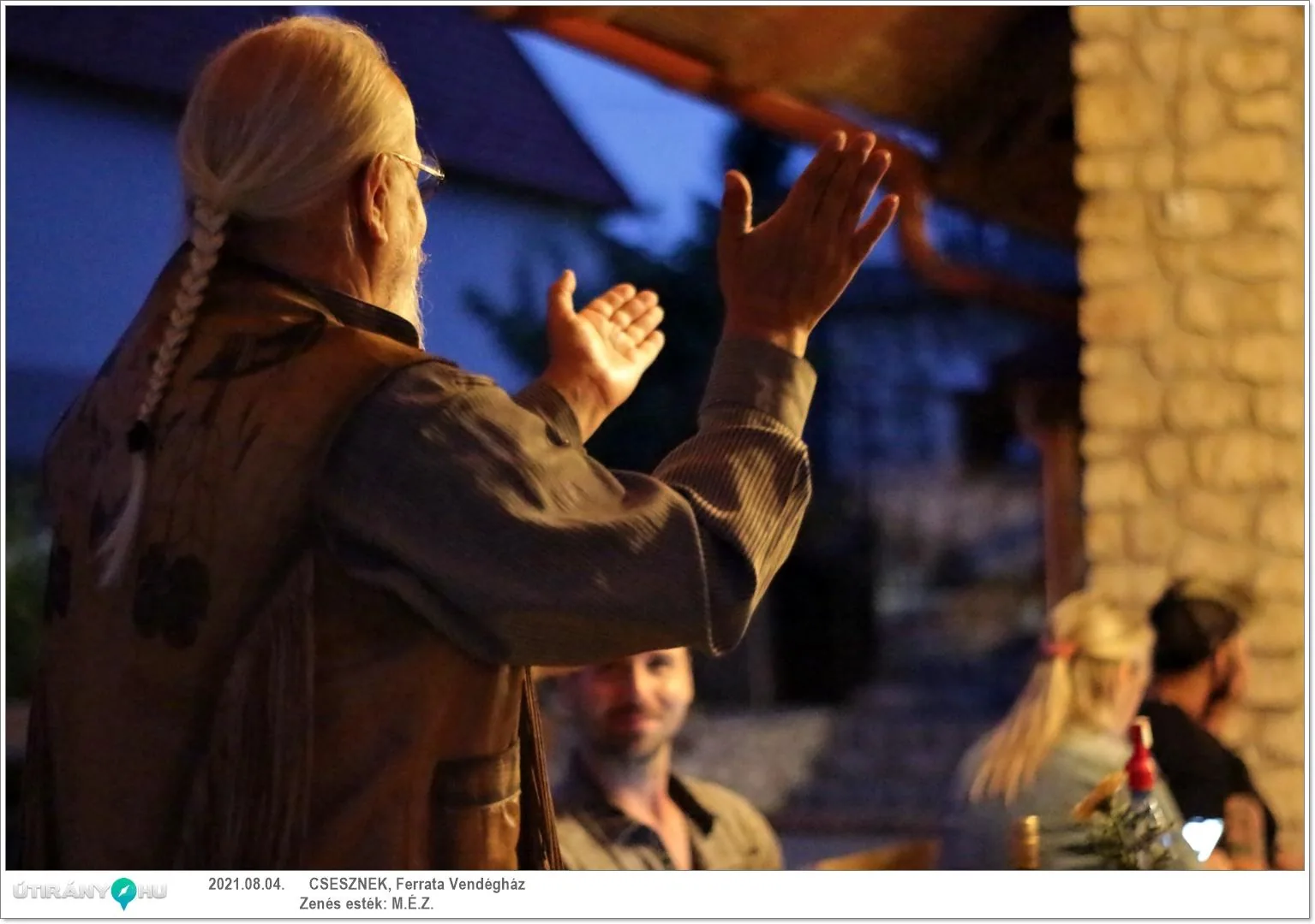 M.É.Z. zenekar és Sápi borkostoló estje