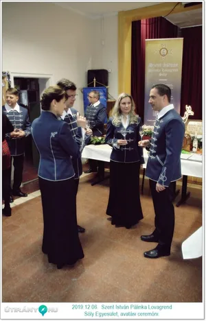 Szent István Pálinka Lovagrend alakuló és avatási ceremónia