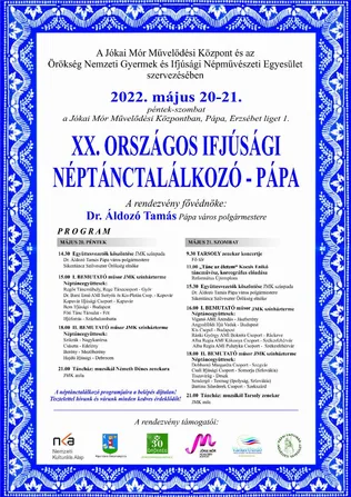 XX. Országos Ifjúsági Néptánctalálkozó - Pápa borítóképe