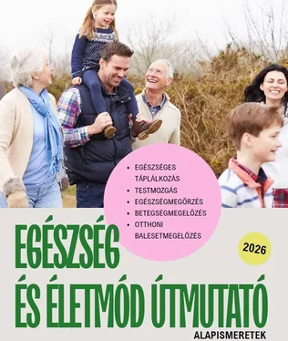 EGÉSZSÉG ÉS ÉLETMÓD ÚTMUTATÓ borítóképe