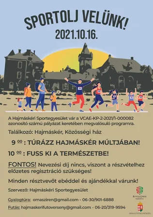 Sportolj Velünk! borítóképe