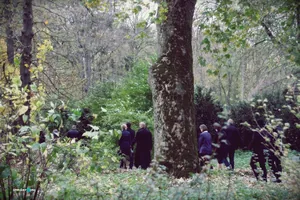 Szentmise után körséta az arborétumban. Fotók: Útirány.hu