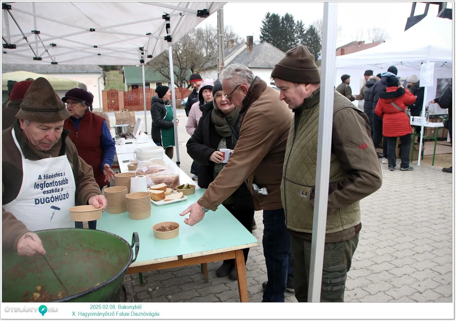 X. Bakonybéli Hagyományőrző Falusi Disznóvágás