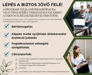 Lépés a biztos jövő felé! borítóképe
