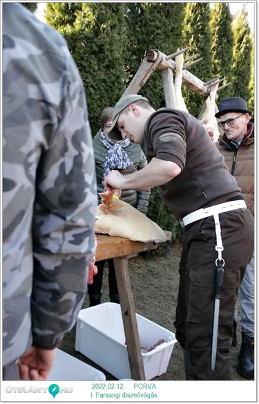 I. Farsangi disznóvágás