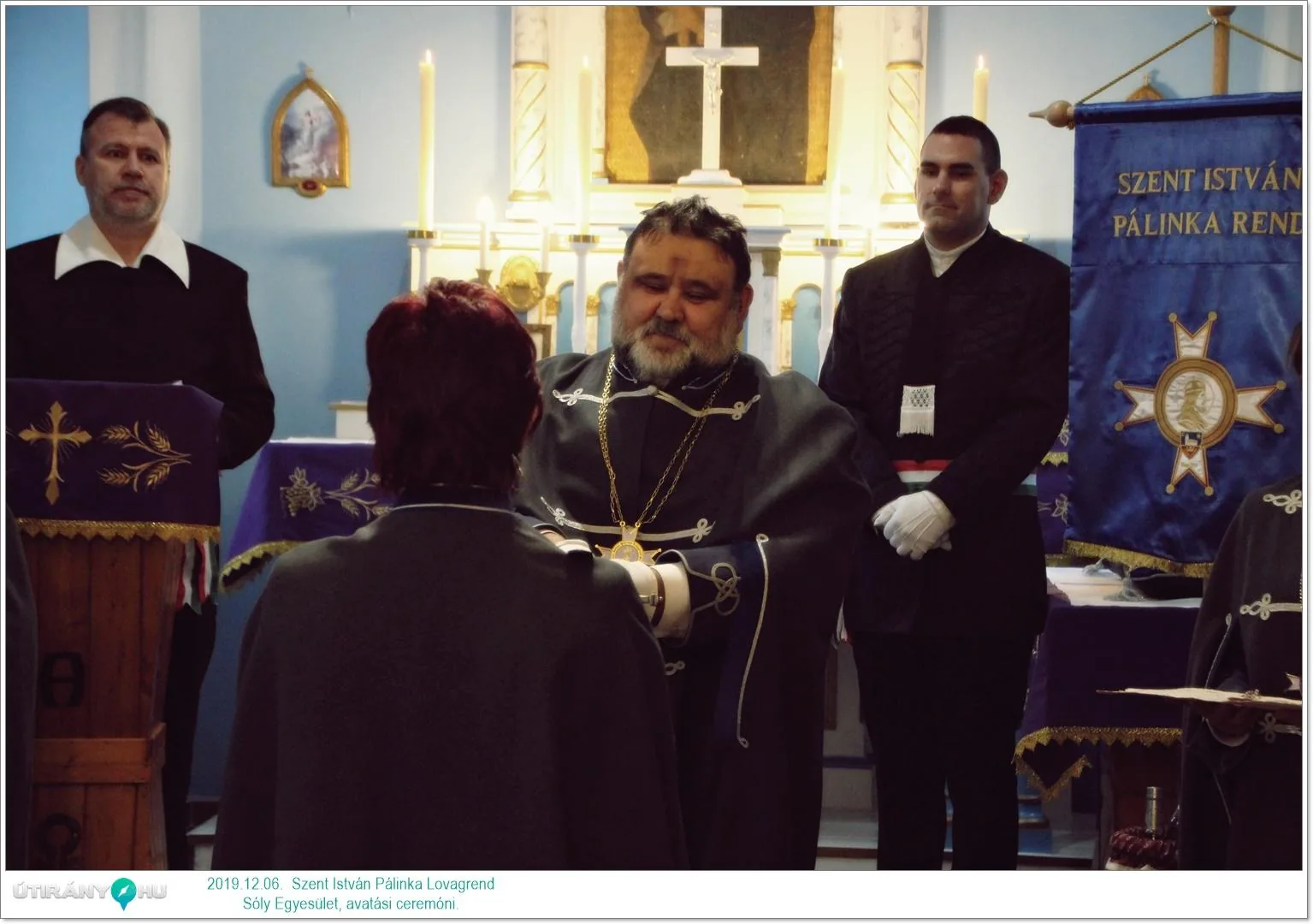 Szent István Pálinka Lovagrend alakuló és avatási ceremónia