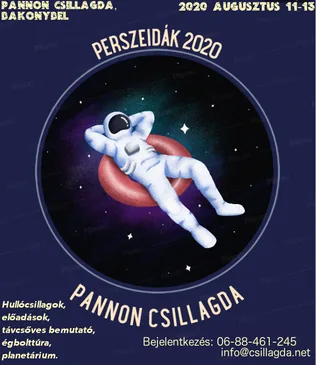 Perszeidák 2020 borítóképe