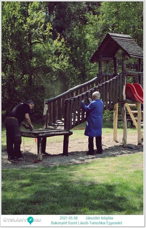 Játszótér felújítás 2021 / Fotók: Útirány.hu