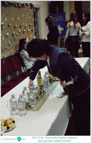 Szent István Pálinka Lovagrend alakuló és avatási ceremónia