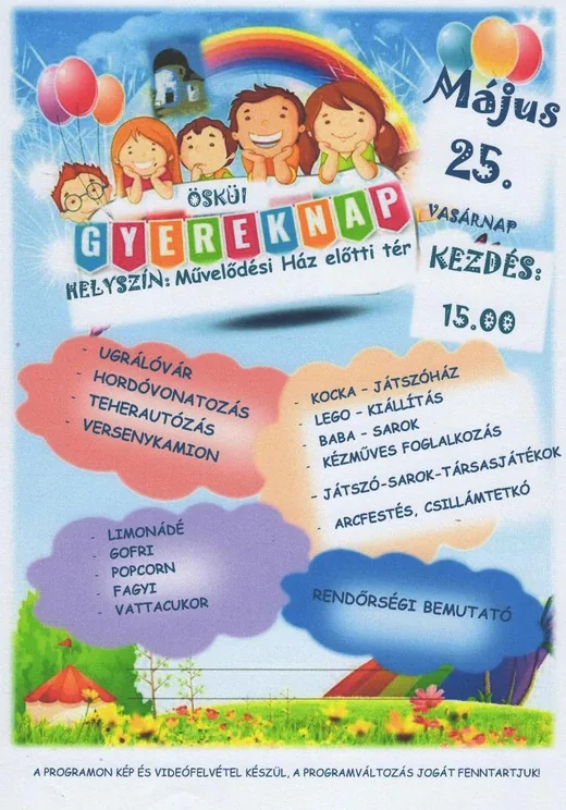 'ÖSKÜI GYEREKNAP' cikk borítóképe