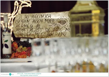 Szent István Pálinka Lovagrend alakuló és avatási ceremónia