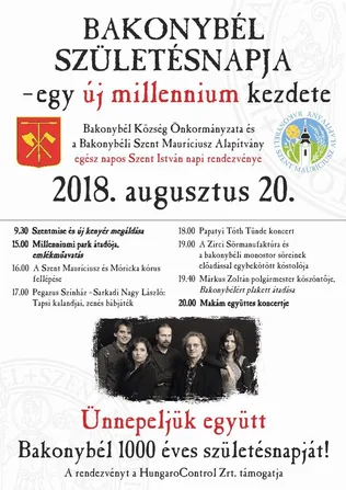 Bakonybél születésnapja borítóképe