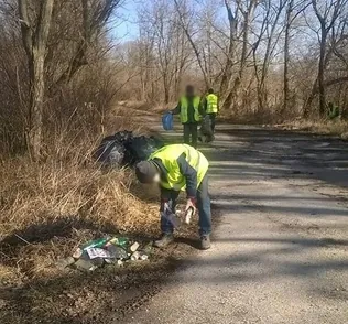Környezettisztítási bevetés volt Jásdon borítóképe