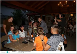 M.É.Z. zenekar és Sápi borkostoló estje