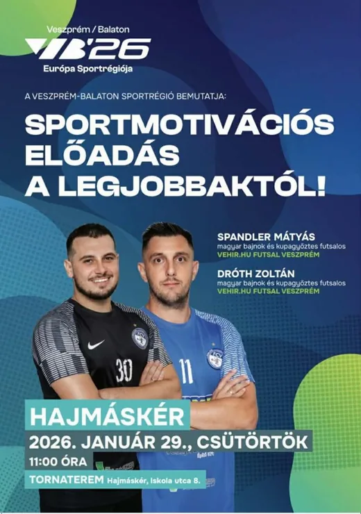 'Sportmotivációs előadás' cikk borítóképe