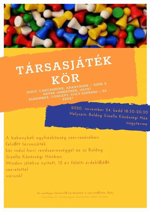 'Társasjáték kör indul' cikk borítóképe