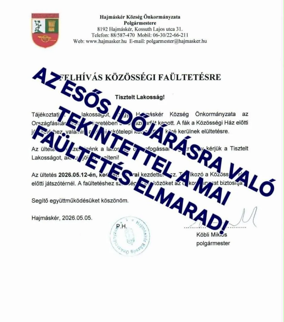 Tájékoztatók 