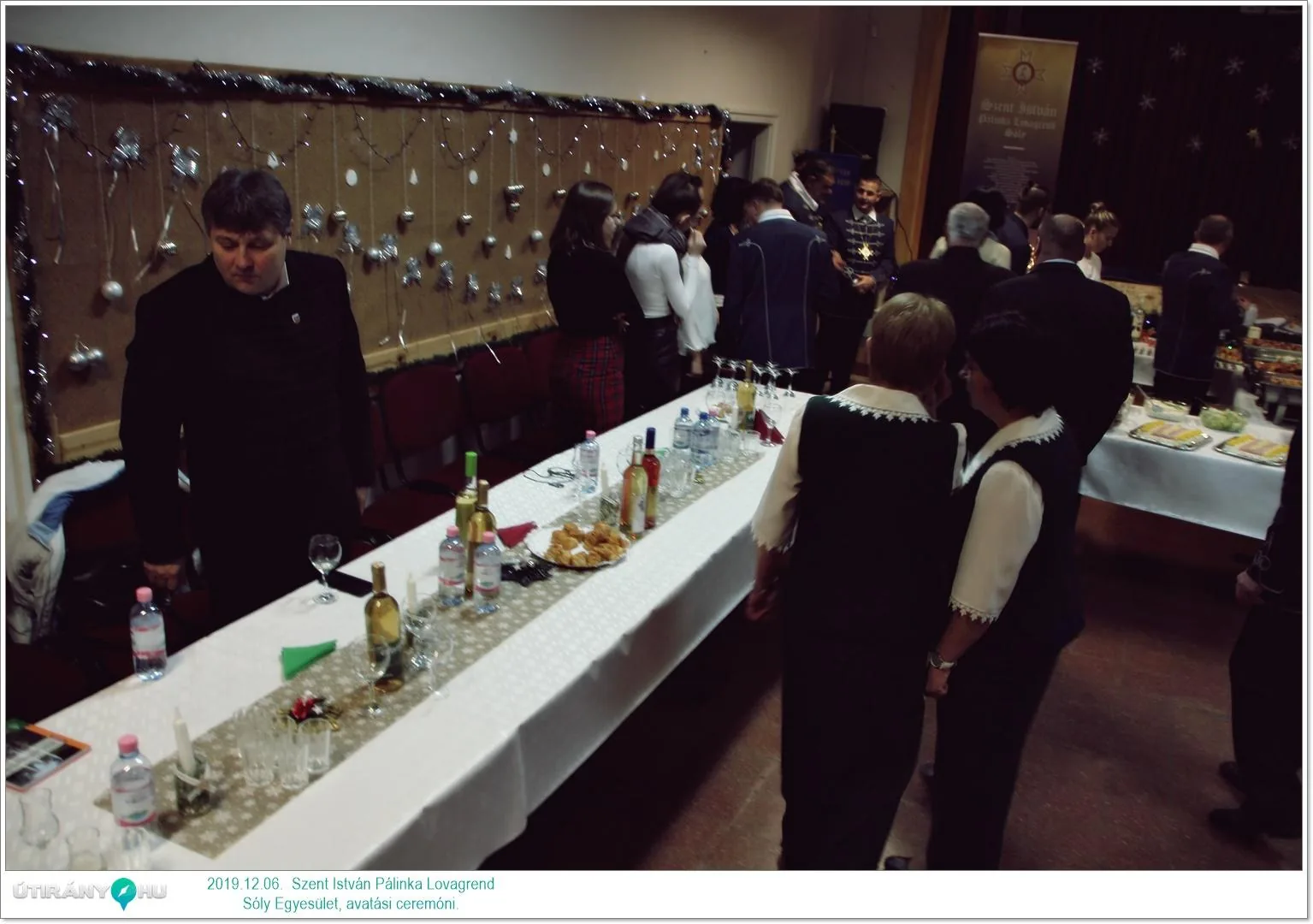 Szent István Pálinka Lovagrend alakuló és avatási ceremónia