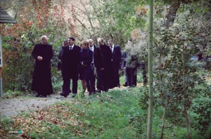 Szentmise után körséta az arborétumban. Fotók: Útirány.hu