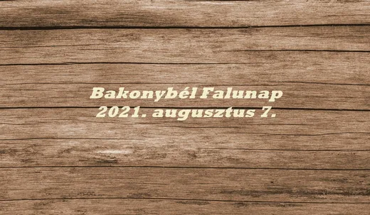 'Falunap Bakonybél' cikk borítóképe