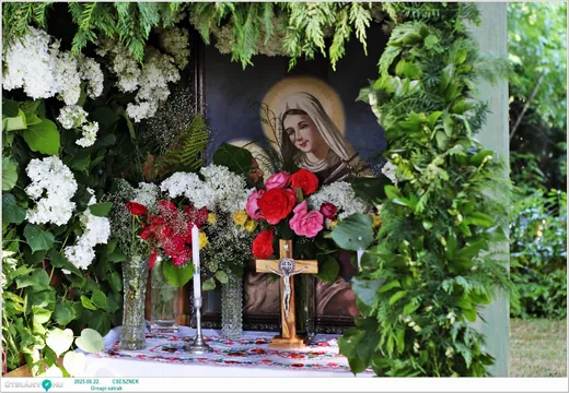 'Az Úrnapja Cseszneken' cikk borítóképe