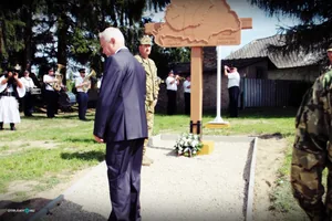 I és II Világháborús Emlékmű átadás. Fotók: Útirány.hu