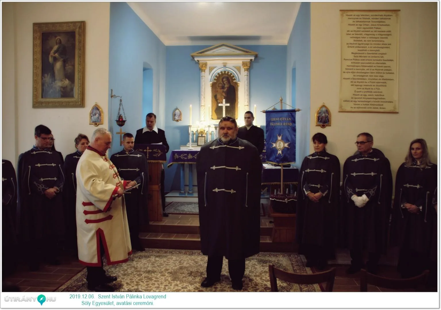 Szent István Pálinka Lovagrend alakuló és avatási ceremónia