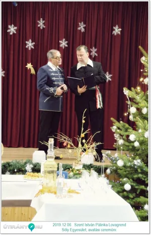 Szent István Pálinka Lovagrend alakuló és avatási ceremónia