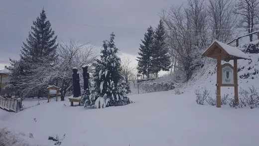 'Holle anyó fehér karácsonyt ajándékozott a bakonyi tájnak' cikk borítóképe