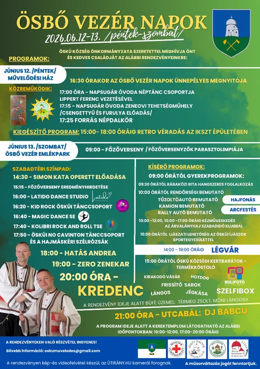'Ősbő Vezér Napok' cikk borítóképe