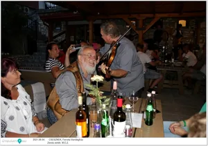 M.É.Z. zenekar és Sápi borkostoló estje