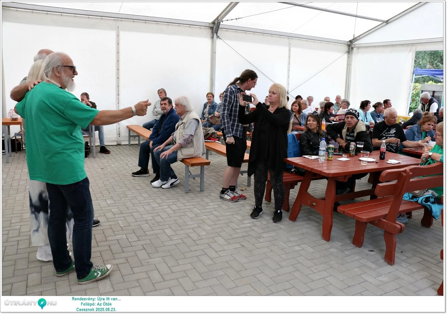 Képek: Útirány Fellépő: Az Ötök