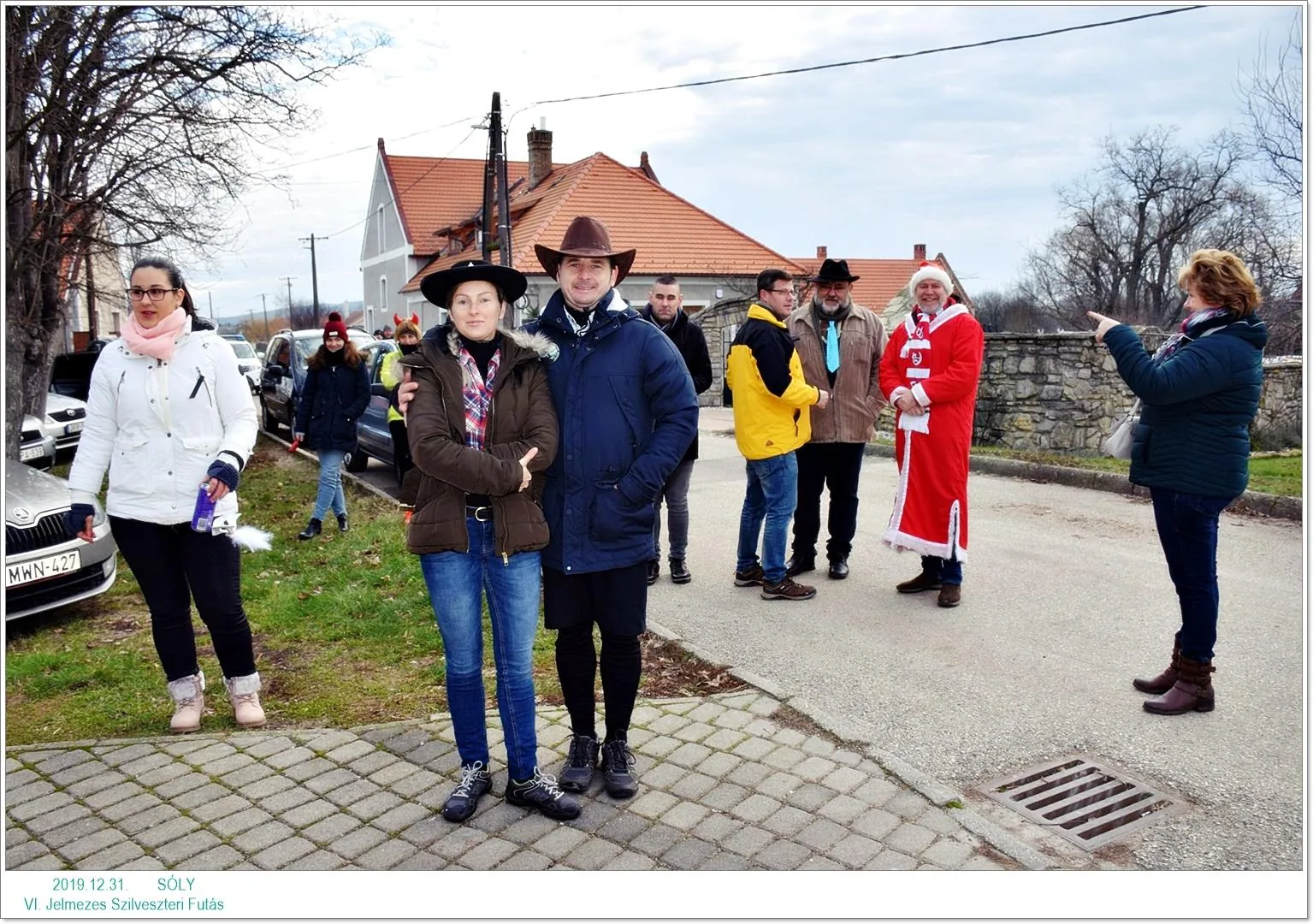 VI. Szilveszteri jelmezes futás. Fotók: Önkormányzat