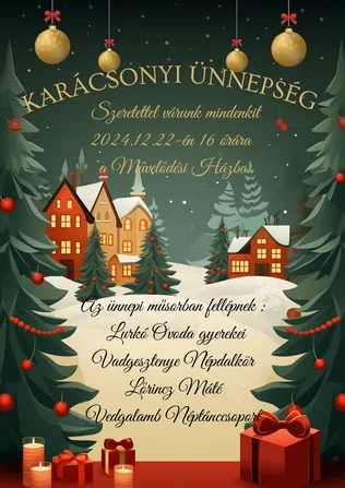 Karácsonyi Ünnepség borítóképe