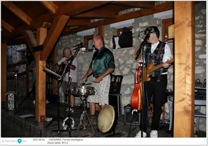 M.É.Z. zenekar és Sápi borkostoló estje