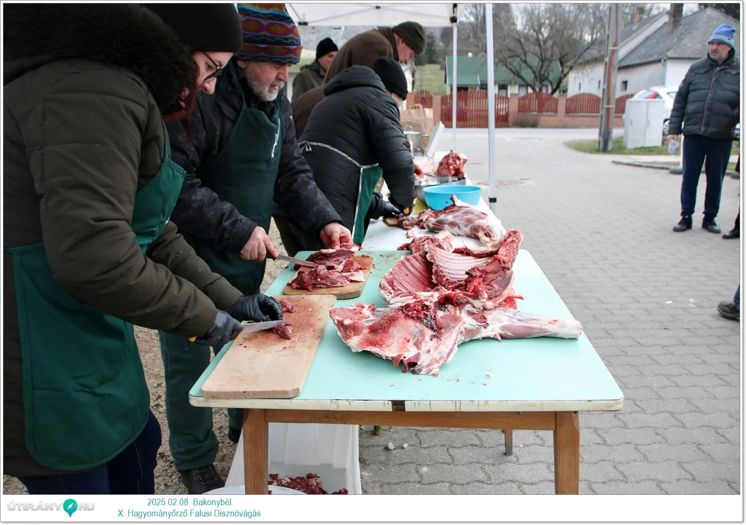 X. Bakonybéli Hagyományőrző Falusi Disznóvágás