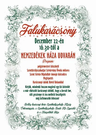 Falukarácsony borítóképe