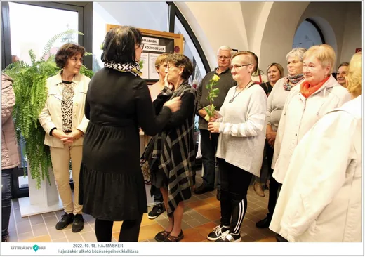 'Hajmáskér alkotó közösségeinek kiállítása' cikk borítóképe