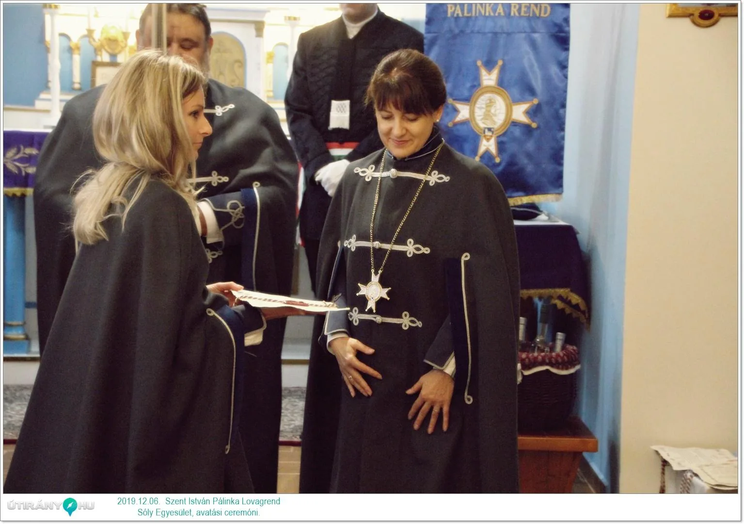 Szent István Pálinka Lovagrend alakuló és avatási ceremónia