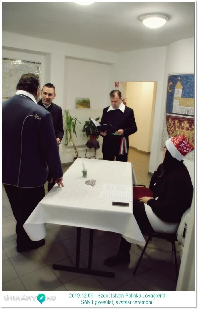 Szent István Pálinka Lovagrend alakuló és avatási ceremónia