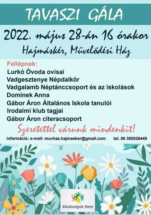 'Tavaszi Gála' cikk borítóképe